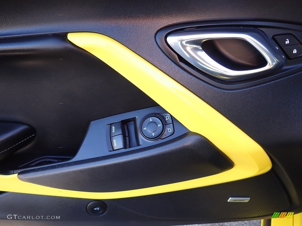 2016 Camaro LT Coupe - Bright Yellow / Jet Black photo #20