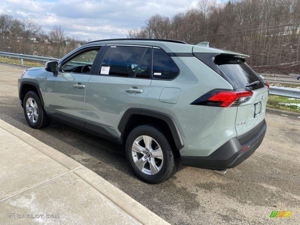 2021 RAV4 XLE AWD Hybrid - Lunar Rock / Black photo #2