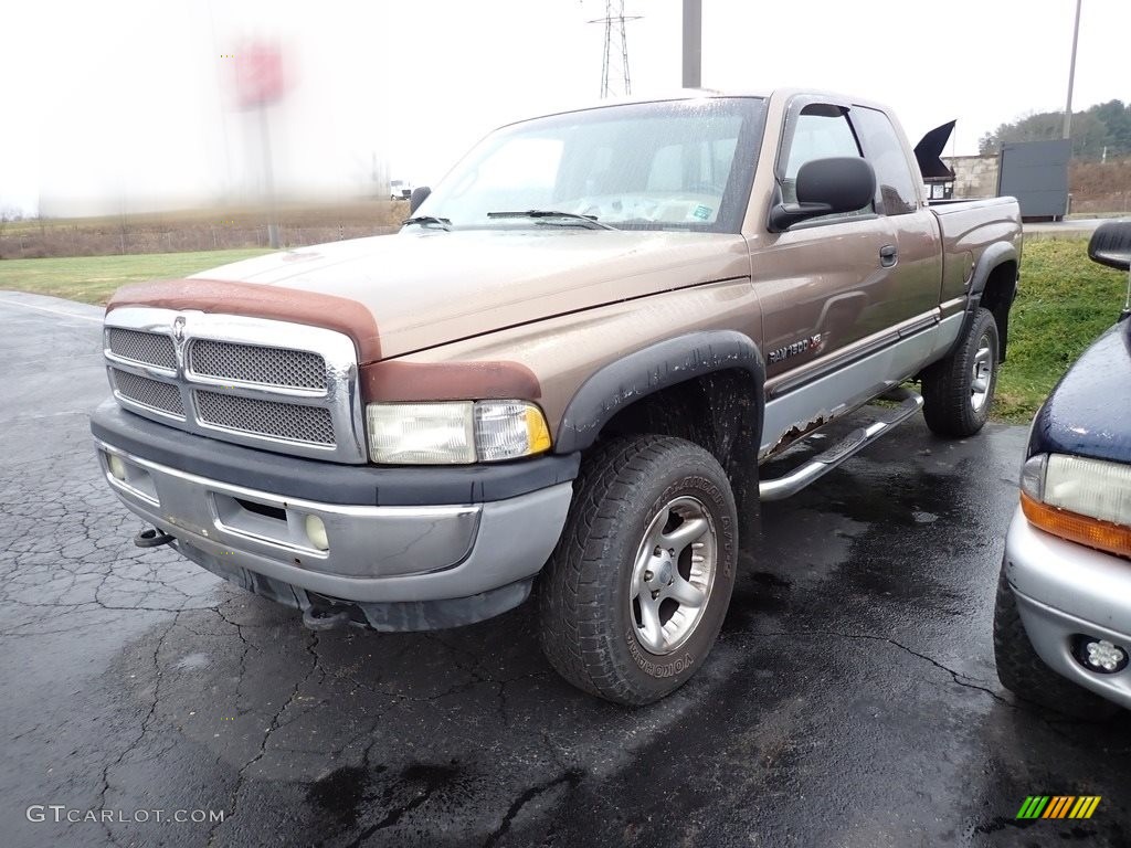 2000 Ram 1500 SLT Extended Cab 4x4 - Sierra Bronze Pearlcoat / Camel/Tan photo #5