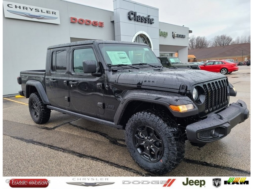 2021 Gladiator Sport 4x4 - Black / Black photo #1
