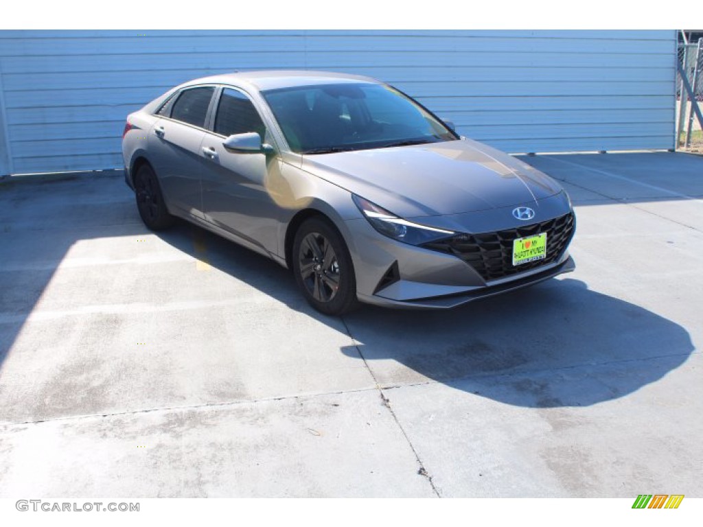 2021 Elantra SEL - Fluid Metal / Black photo #2