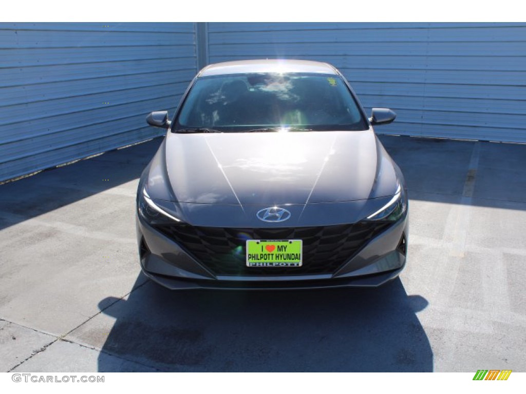 2021 Elantra SEL - Fluid Metal / Black photo #3