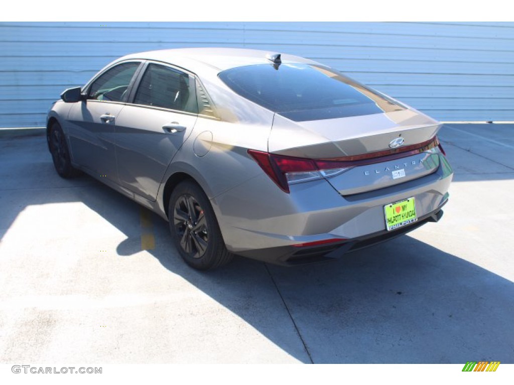 2021 Elantra SEL - Fluid Metal / Black photo #6