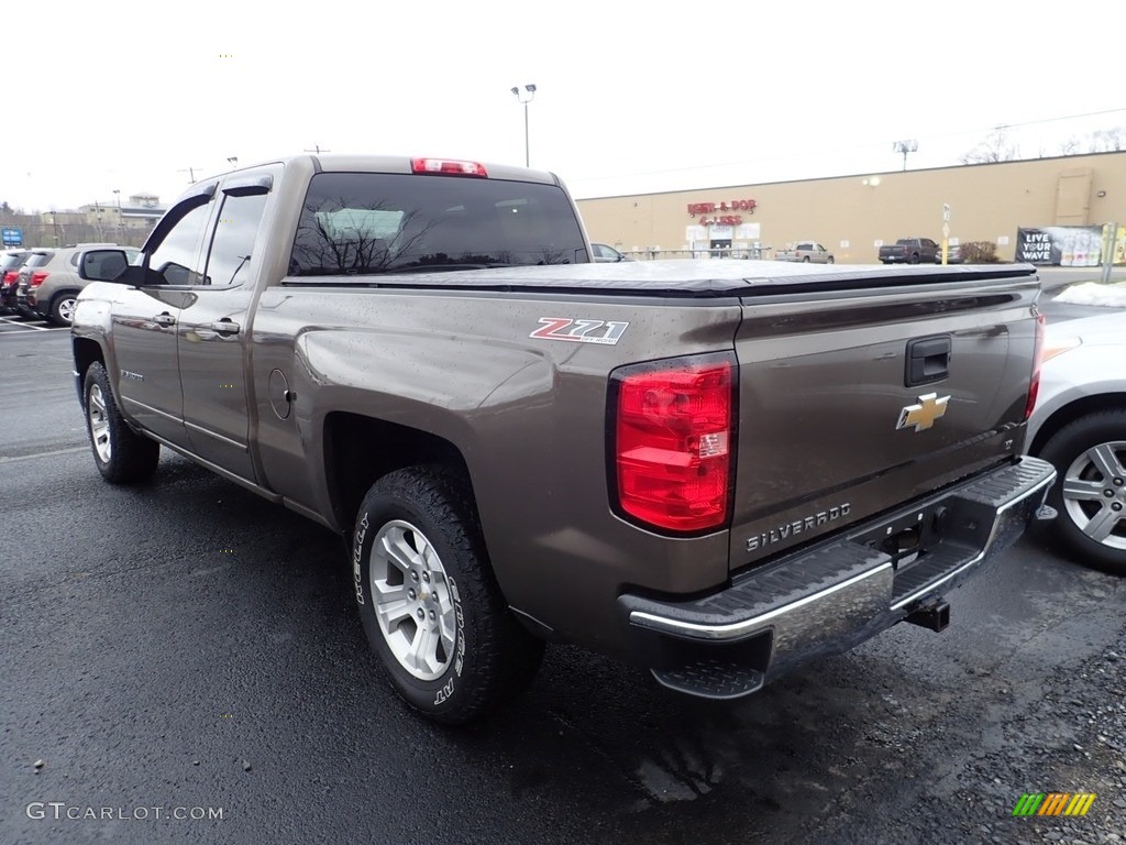 2015 Silverado 1500 LT Double Cab 4x4 - Brownstone Metallic / Jet Black photo #2