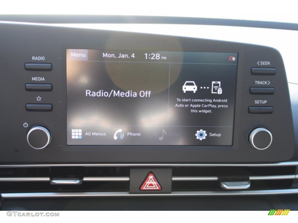2021 Elantra SEL - Fluid Metal / Black photo #15