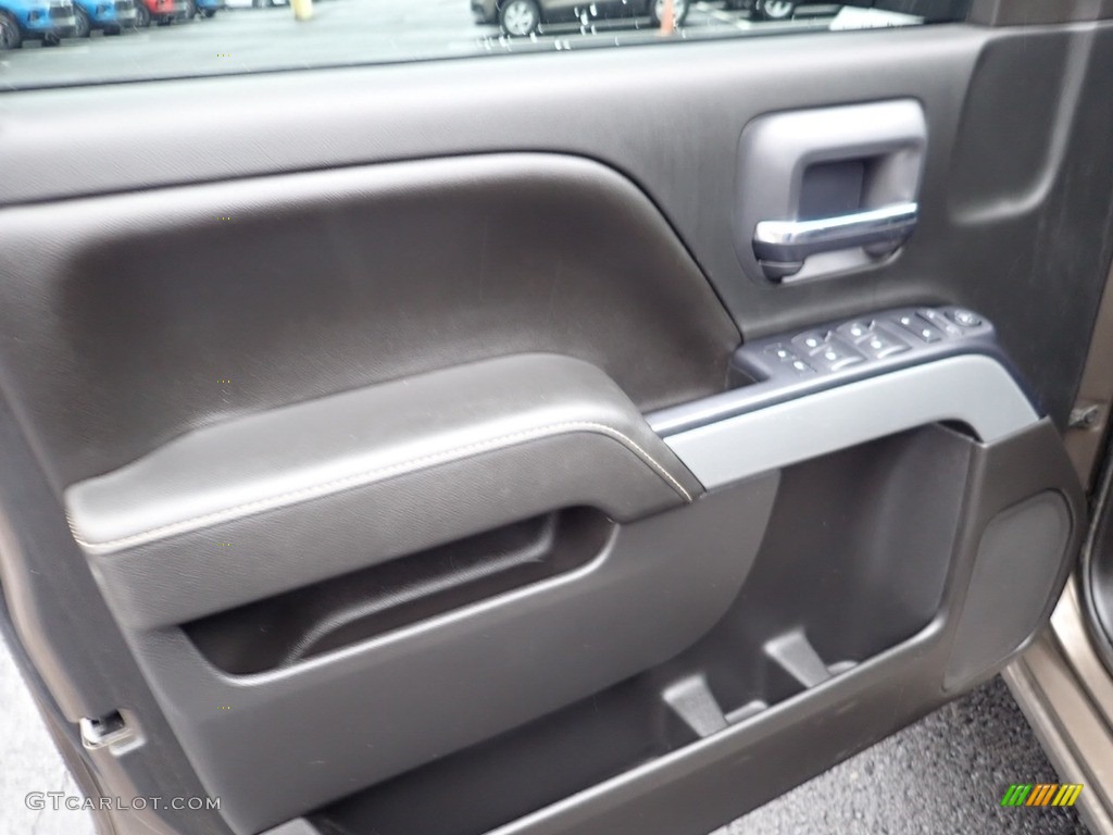 2015 Silverado 1500 LT Double Cab 4x4 - Brownstone Metallic / Jet Black photo #11
