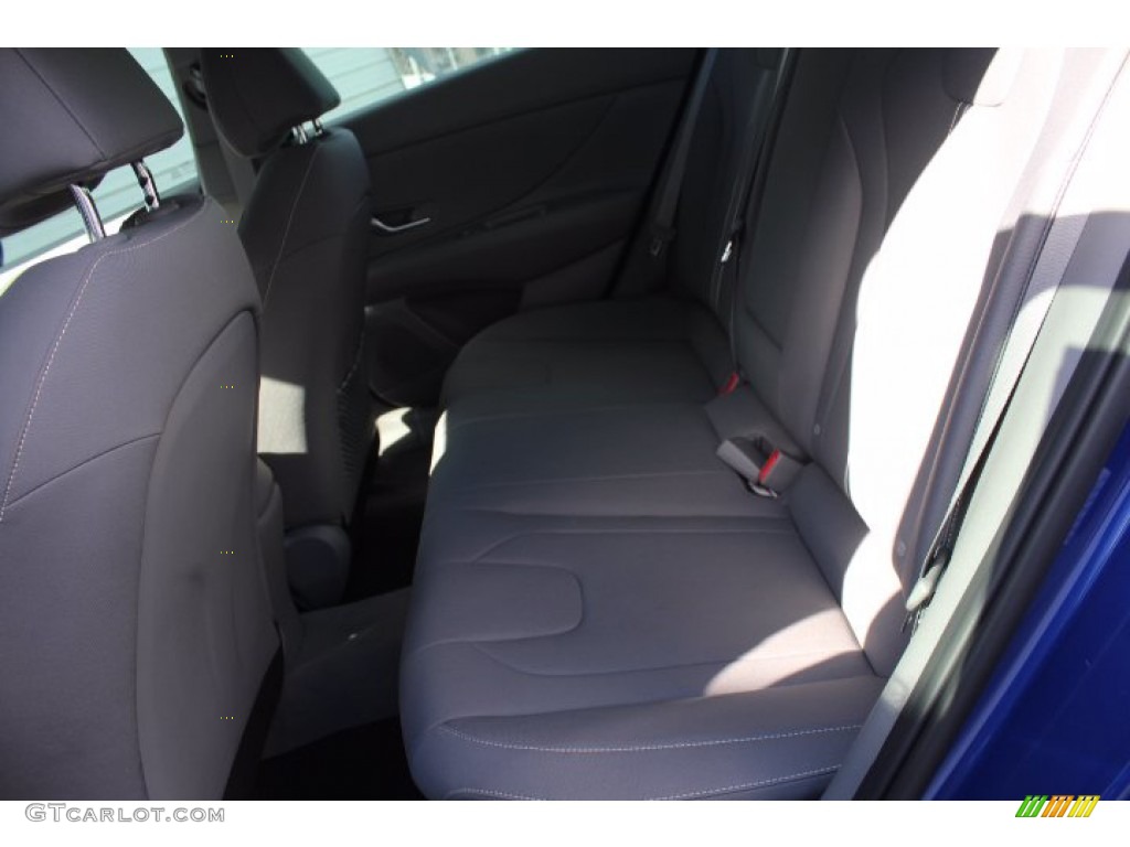 2021 Elantra SEL - Intense Blue / Medium Gray photo #20