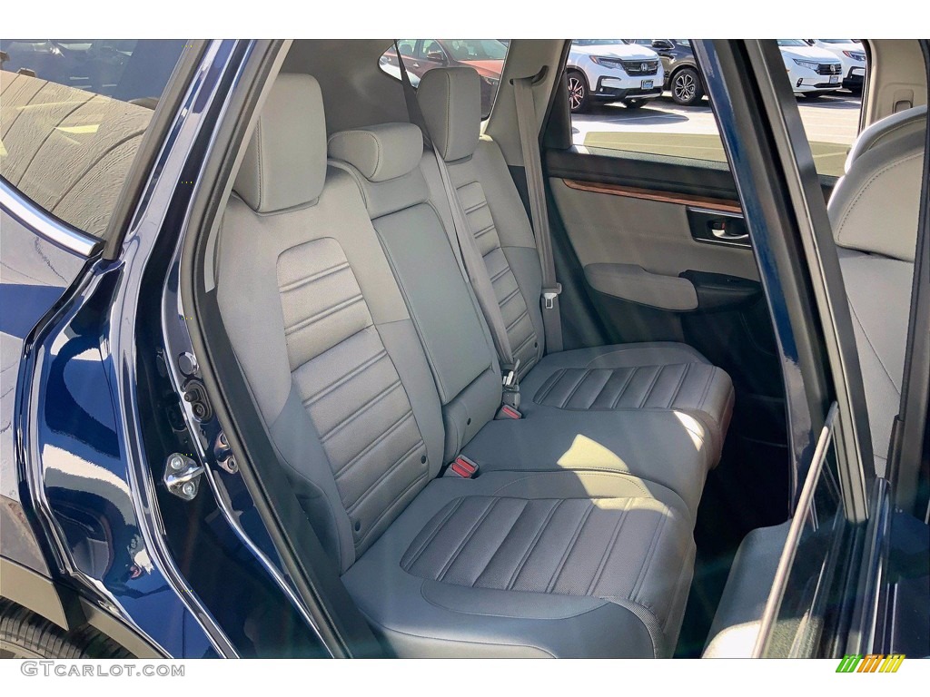 2019 CR-V EX - Obsidian Blue Pearl / Gray photo #28