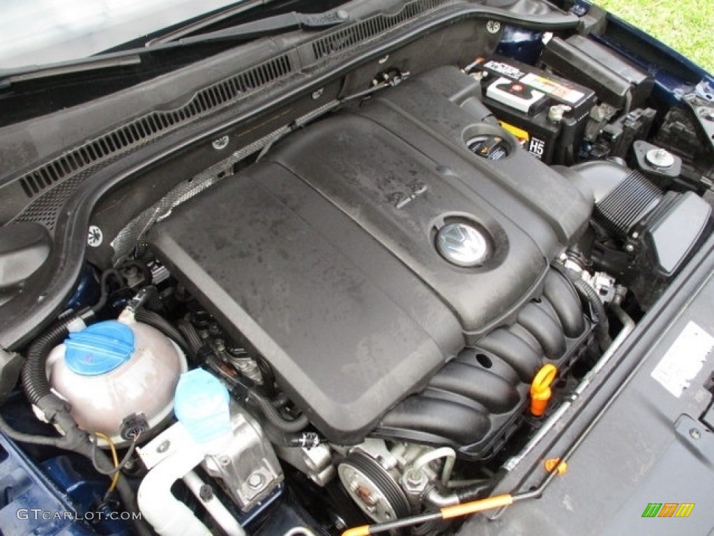 2012 Jetta SE Sedan - Tempest Blue Metallic / Titan Black photo #48