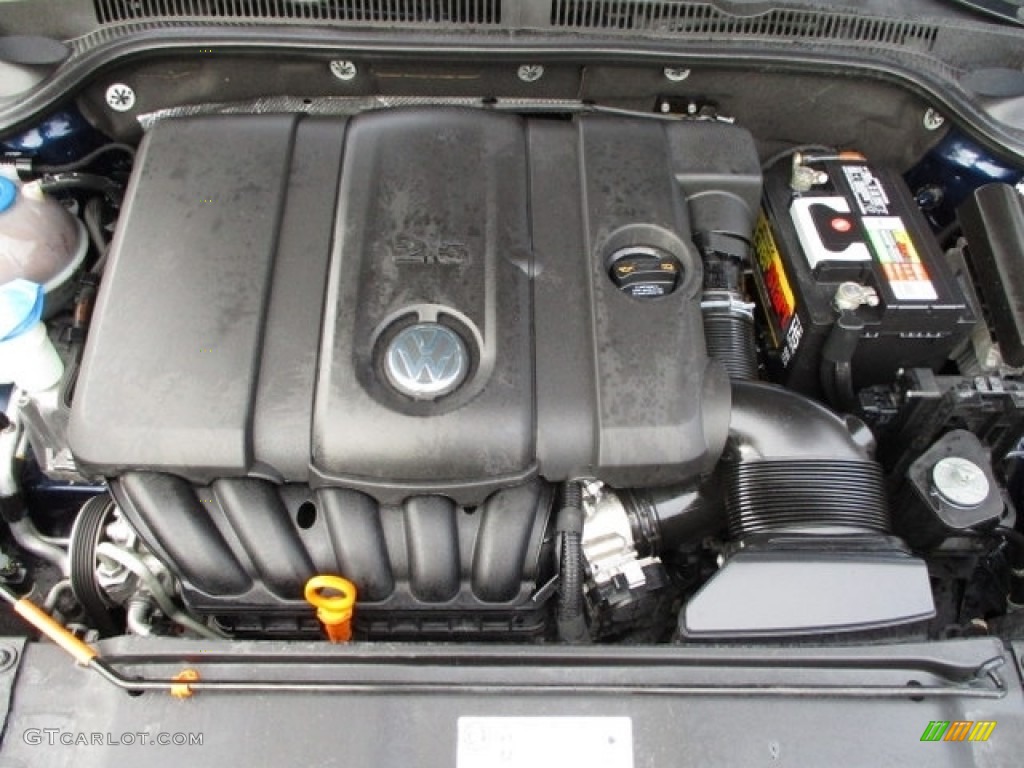 2012 Jetta SE Sedan - Tempest Blue Metallic / Titan Black photo #57