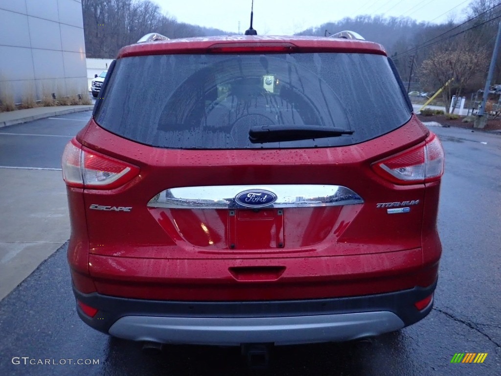 2016 Escape Titanium 4WD - Ruby Red Metallic / Medium Light Stone photo #3