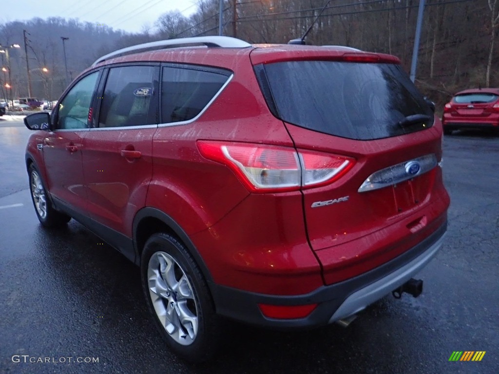 2016 Escape Titanium 4WD - Ruby Red Metallic / Medium Light Stone photo #5