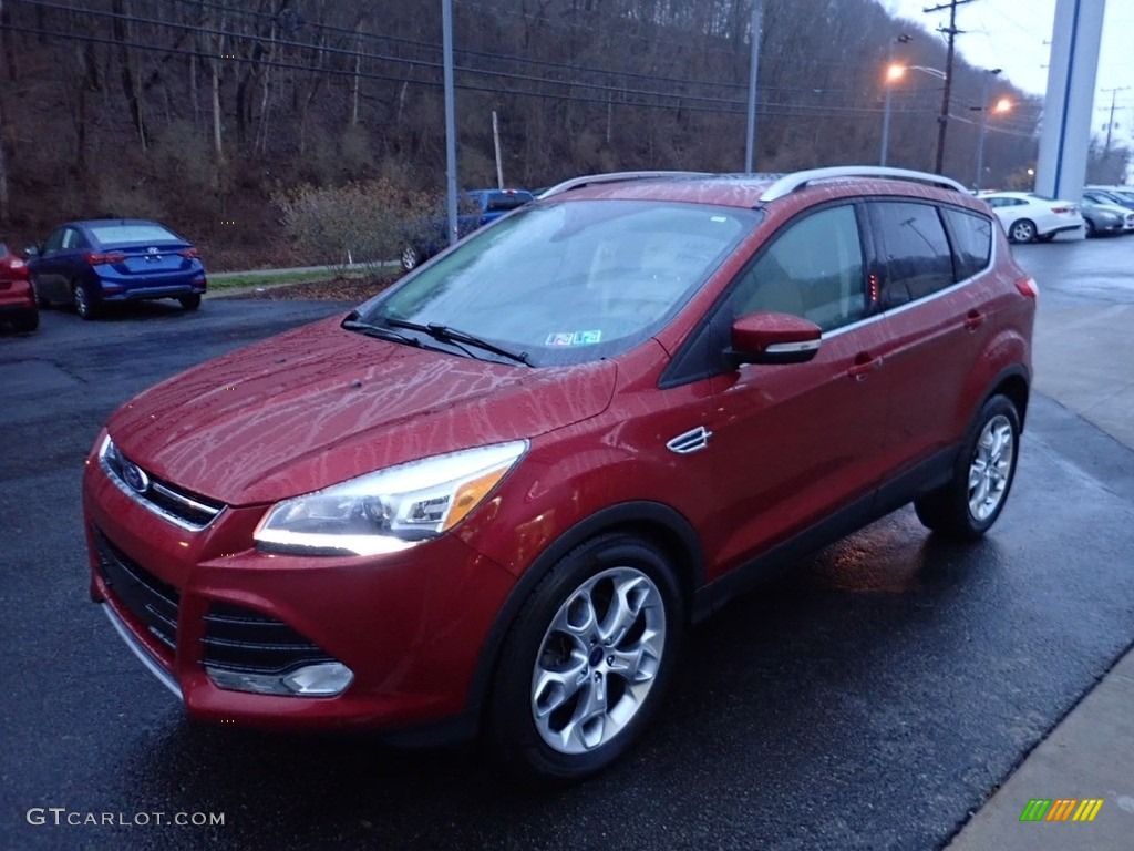 2016 Escape Titanium 4WD - Ruby Red Metallic / Medium Light Stone photo #7