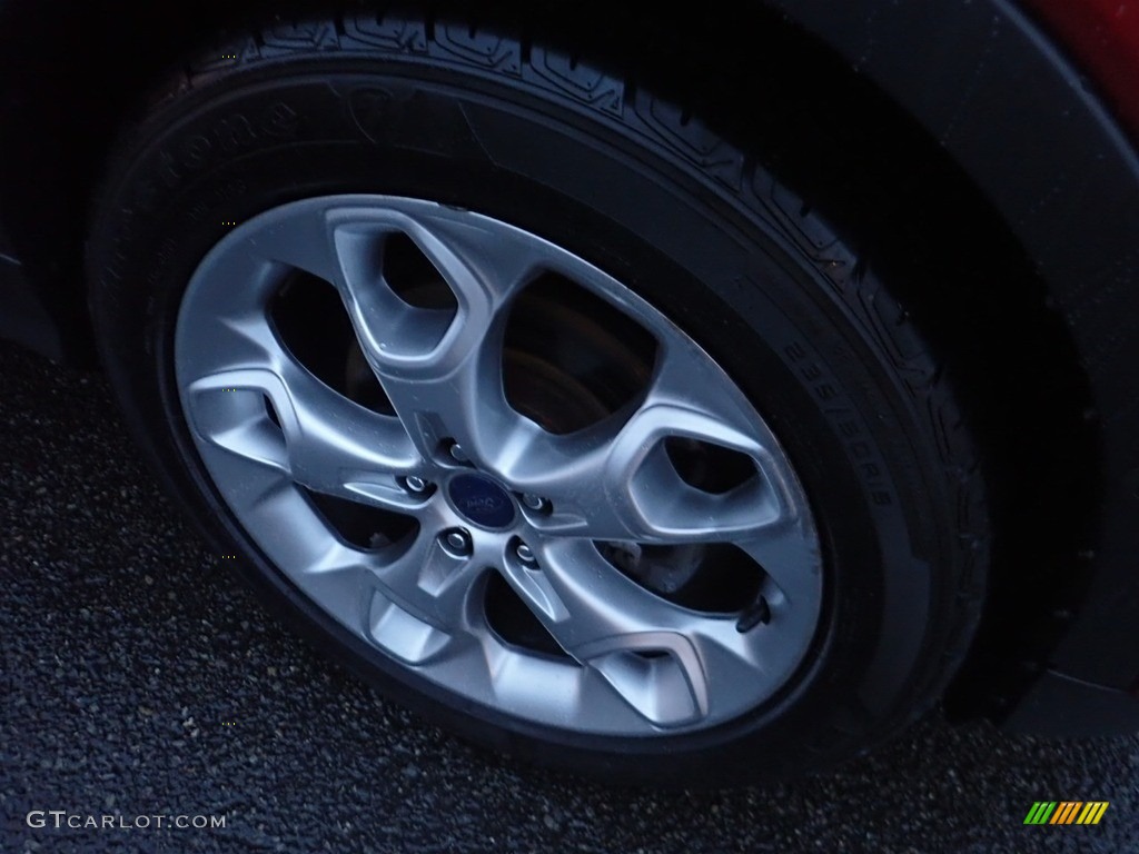 2016 Escape Titanium 4WD - Ruby Red Metallic / Medium Light Stone photo #10