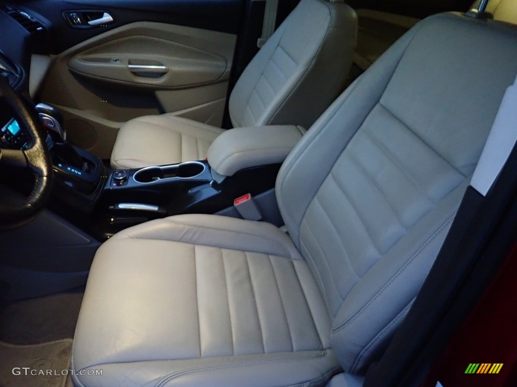 2016 Escape Titanium 4WD - Ruby Red Metallic / Medium Light Stone photo #15