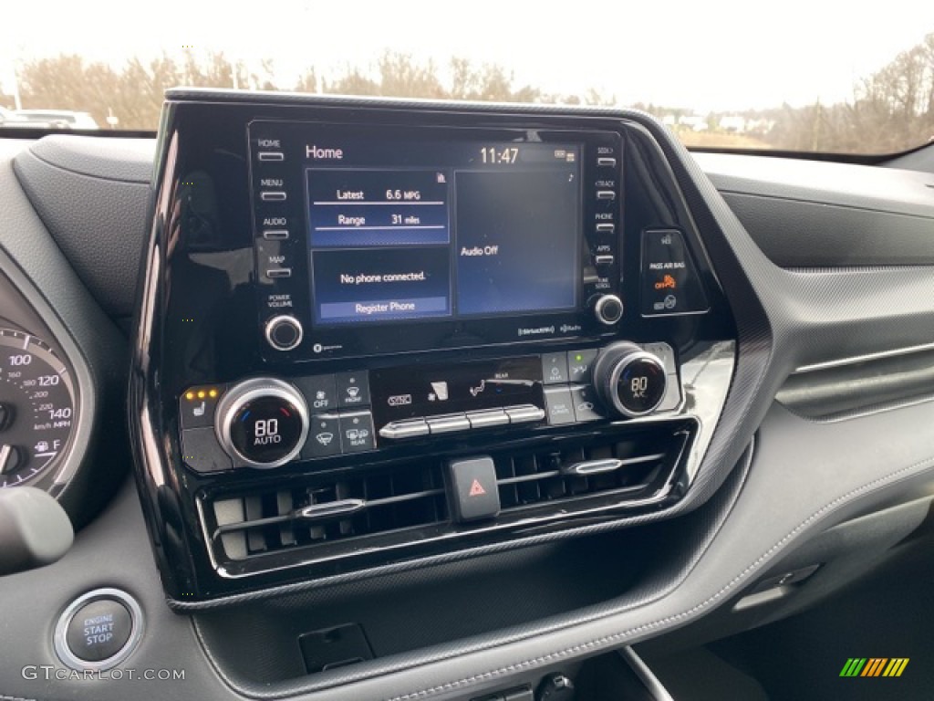2021 Toyota Highlander XSE AWD Controls Photo #140702804