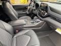 Black 2021 Toyota Highlander XSE AWD Interior Color