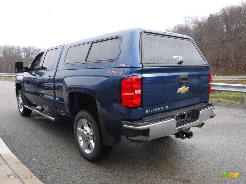 2019 Silverado 2500HD Work Truck Crew Cab 4WD - Deep Ocean Blue Metallic / Dark Ash/Jet Black photo #12