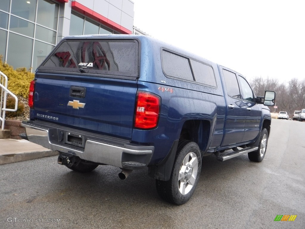 2019 Silverado 2500HD Work Truck Crew Cab 4WD - Deep Ocean Blue Metallic / Dark Ash/Jet Black photo #14