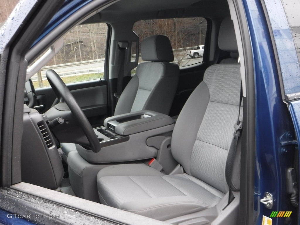2019 Silverado 2500HD Work Truck Crew Cab 4WD - Deep Ocean Blue Metallic / Dark Ash/Jet Black photo #17