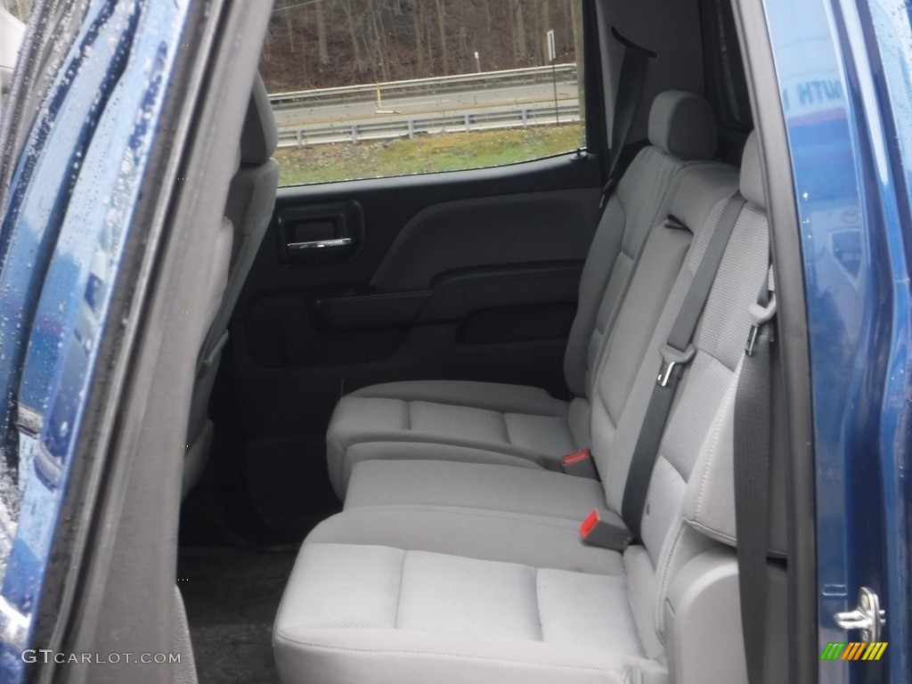 2019 Silverado 2500HD Work Truck Crew Cab 4WD - Deep Ocean Blue Metallic / Dark Ash/Jet Black photo #22