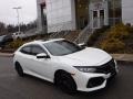 White Orchid Pearl - Civic EX Hatchback Photo No. 1