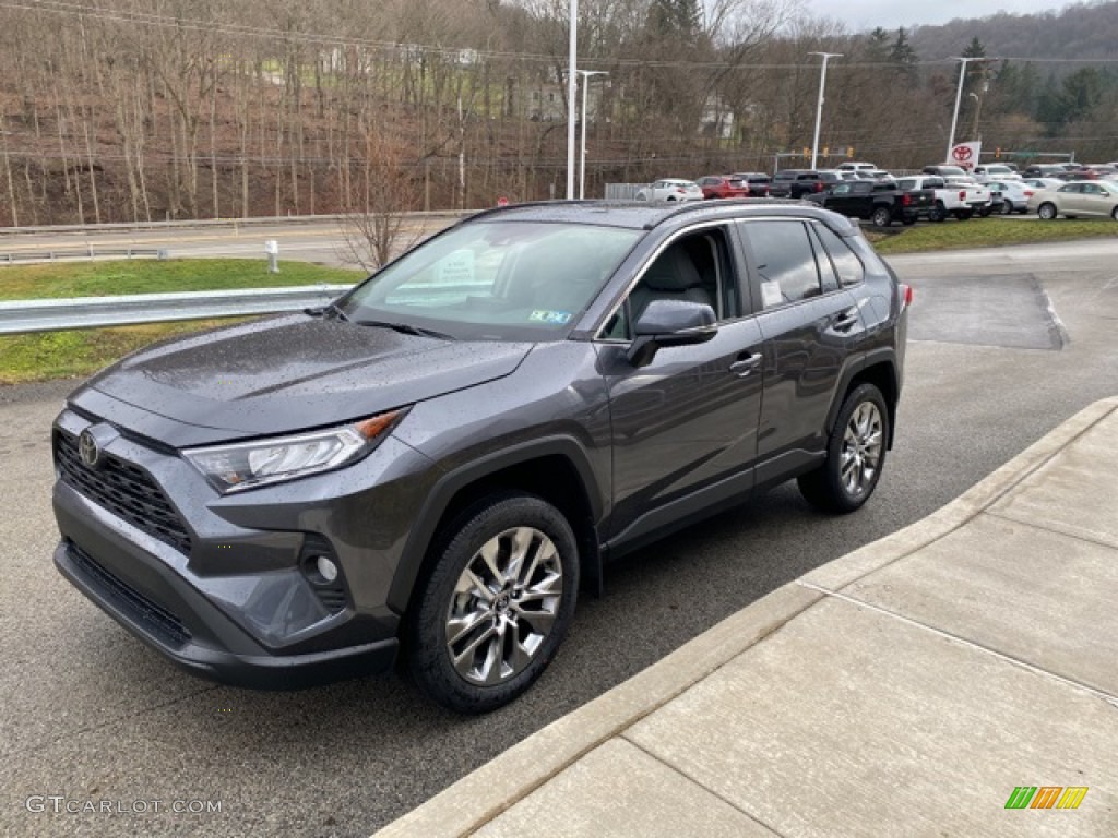 Magnetic Gray Metallic 2021 Toyota RAV4 XLE Premium AWD Exterior Photo #140703734