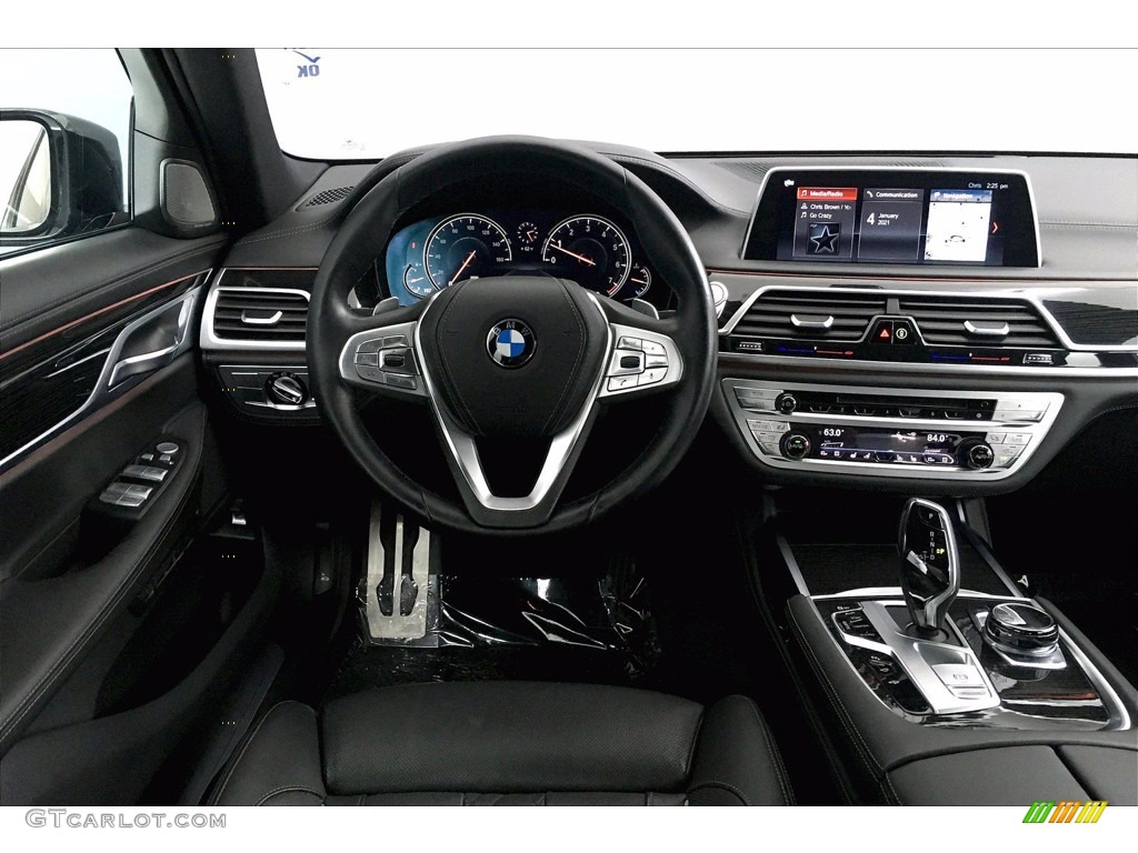 2018 7 Series 750i Sedan - Black Sapphire Metallic / Black photo #4