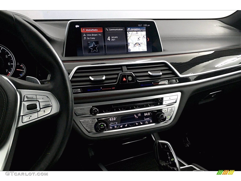 2018 7 Series 750i Sedan - Black Sapphire Metallic / Black photo #5