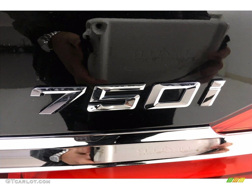2018 7 Series 750i Sedan - Black Sapphire Metallic / Black photo #7