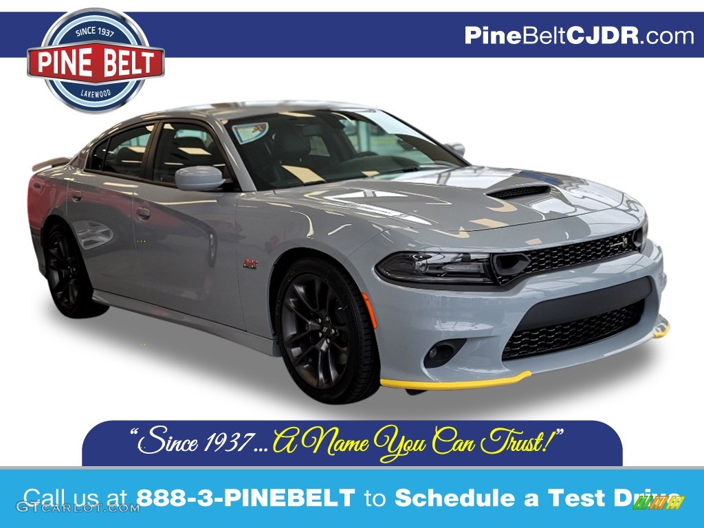 2021 Charger Scat Pack - Smoke Show / Black photo #1
