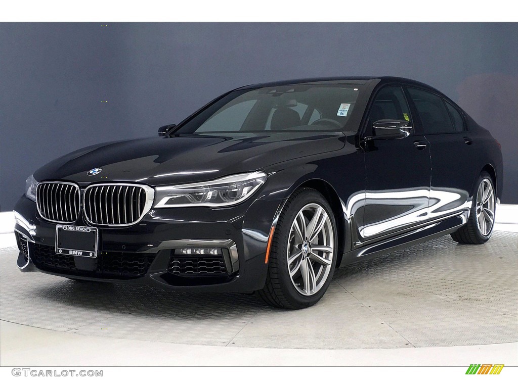 2018 7 Series 750i Sedan - Black Sapphire Metallic / Black photo #12