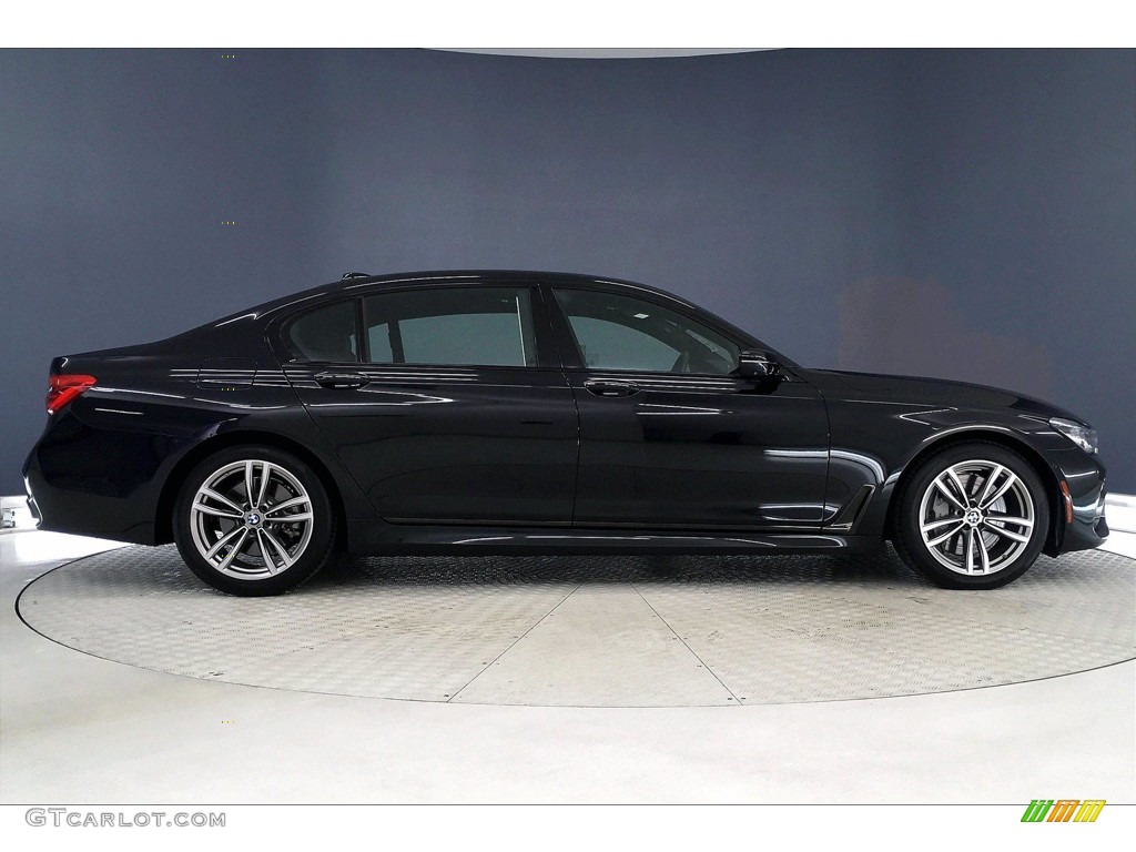 2018 7 Series 750i Sedan - Black Sapphire Metallic / Black photo #14