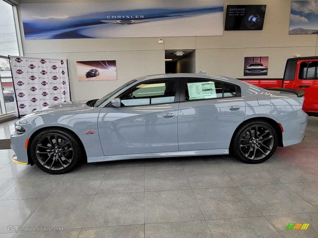 2021 Charger Scat Pack - Smoke Show / Black photo #5