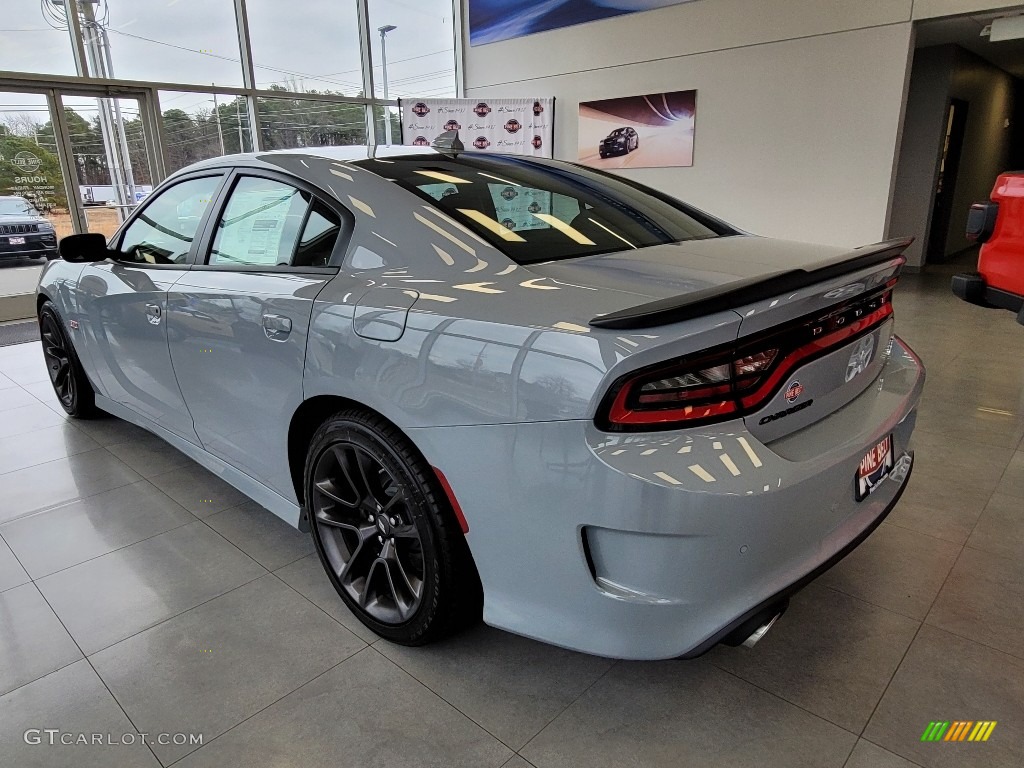 2021 Charger Scat Pack - Smoke Show / Black photo #6