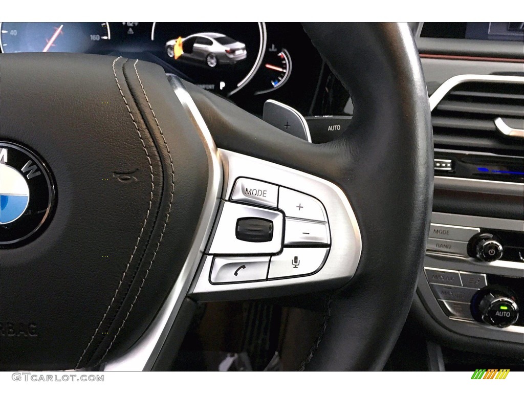 2018 7 Series 750i Sedan - Black Sapphire Metallic / Black photo #19
