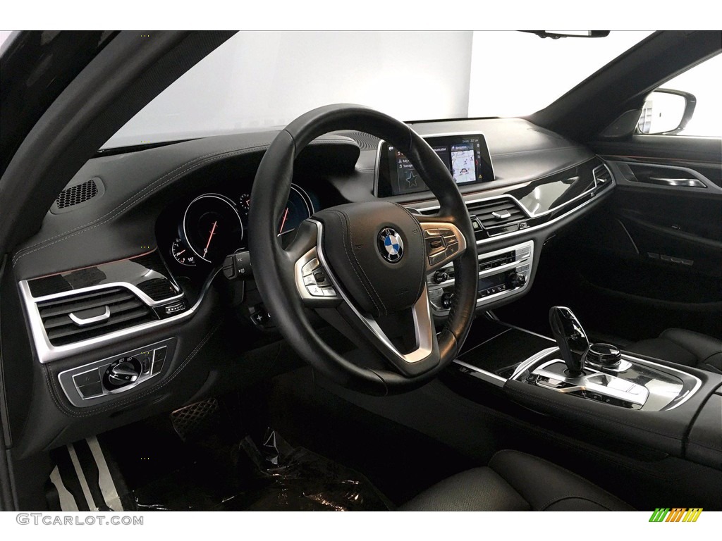 2018 7 Series 750i Sedan - Black Sapphire Metallic / Black photo #21