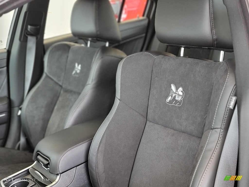 Black Interior 2021 Dodge Charger Scat Pack Photo #140704802