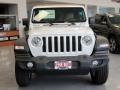 2021 Bright White Jeep Wrangler Unlimited Sport 4x4  photo #2