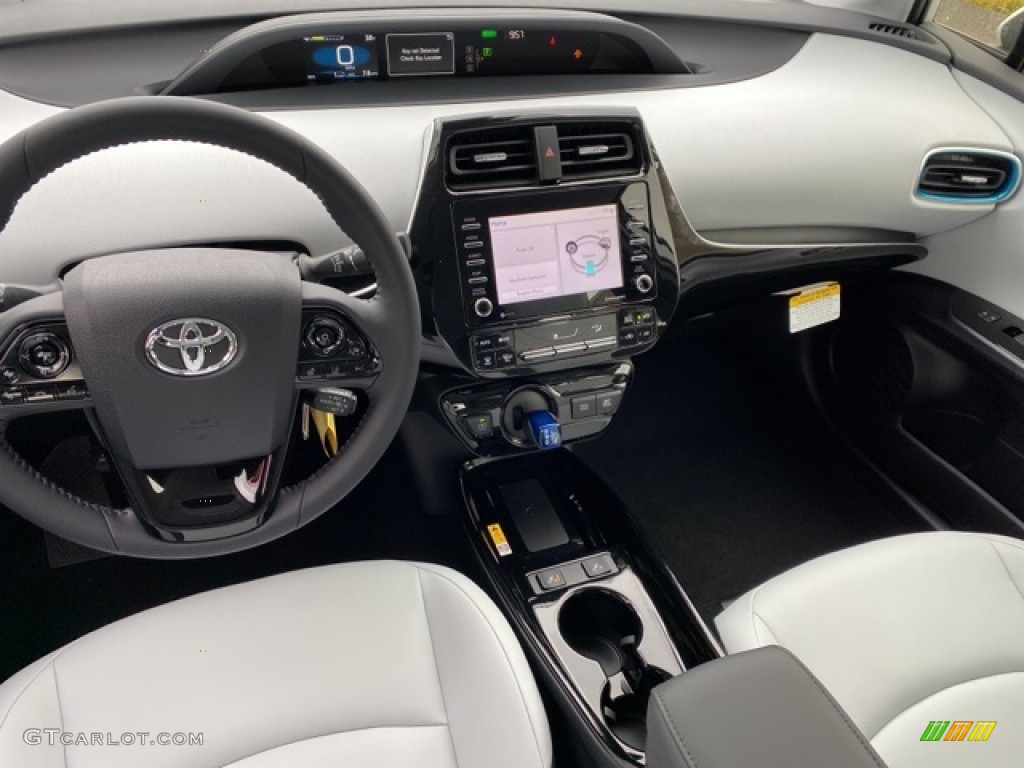 2021 Toyota Prius XLE AWD-e Moonstone Dashboard Photo #140704937