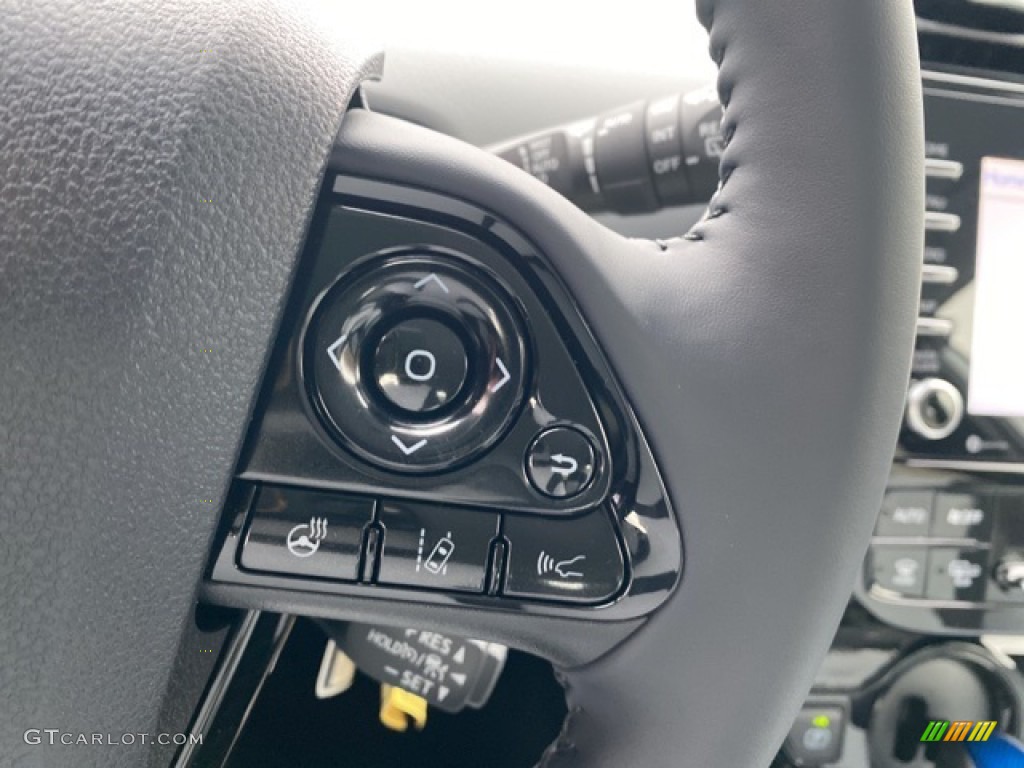 2021 Toyota Prius XLE AWD-e Moonstone Steering Wheel Photo #140705024