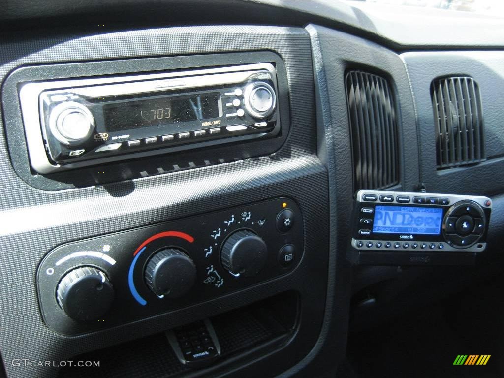 2003 Ram 1500 SLT Quad Cab - Bright Silver Metallic / Dark Slate Gray photo #22