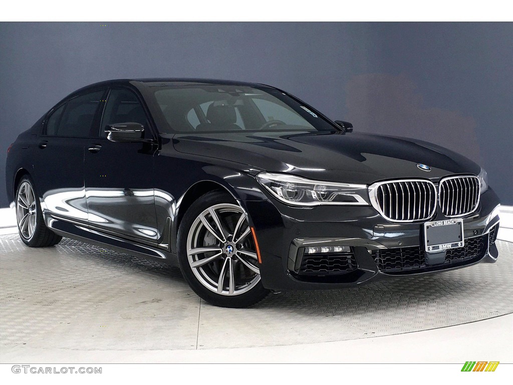 2018 7 Series 750i Sedan - Black Sapphire Metallic / Black photo #37