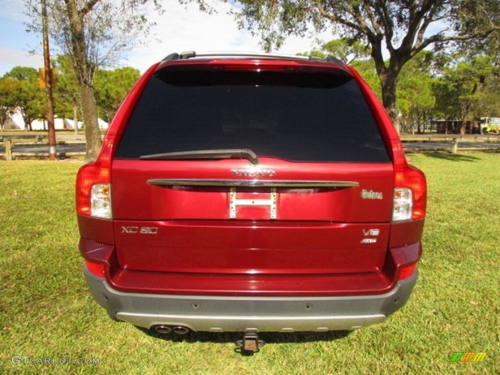 2007 XC90 V8 AWD - Ruby Red Metallic / Sandstone photo #7