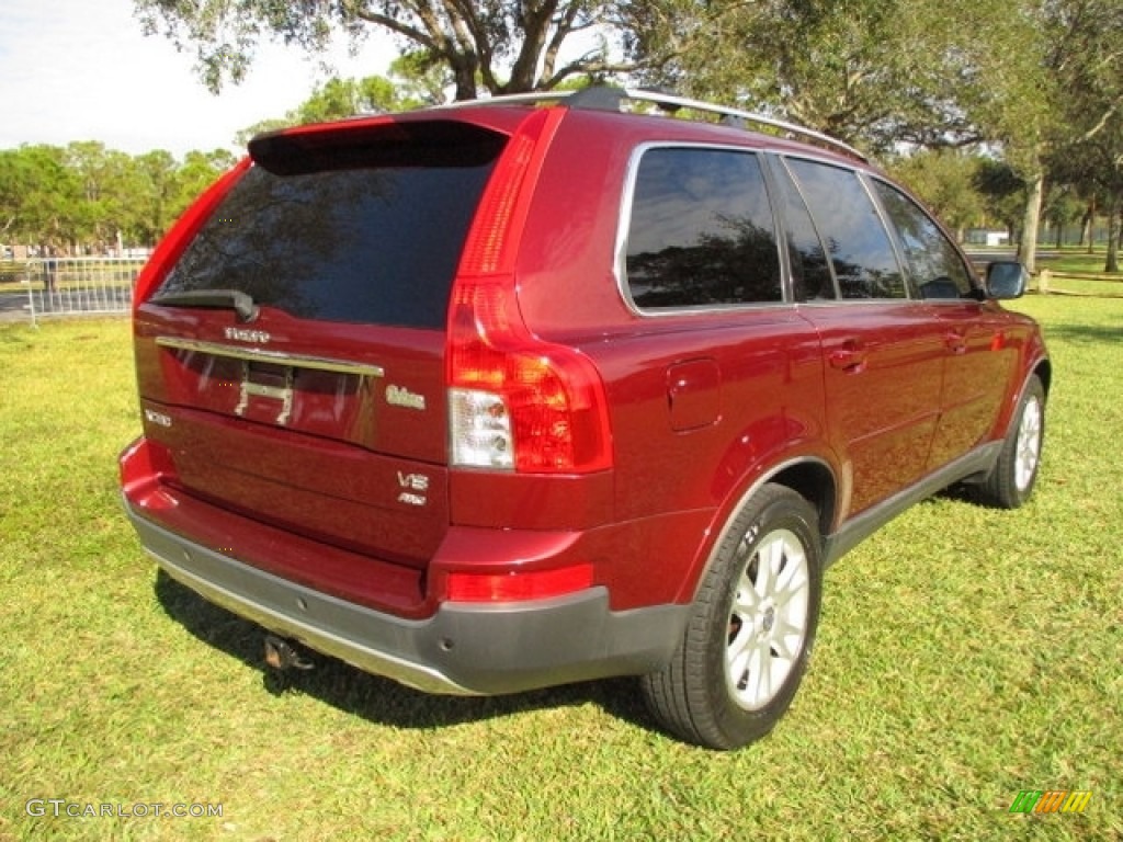 2007 XC90 V8 AWD - Ruby Red Metallic / Sandstone photo #9