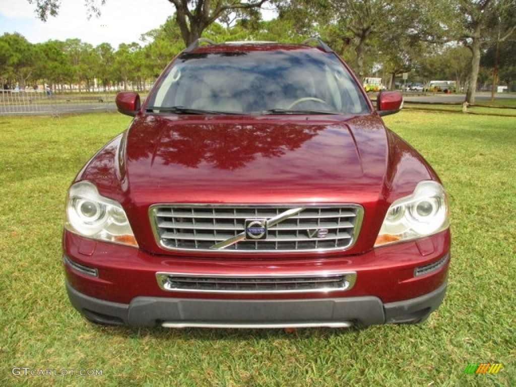 2007 XC90 V8 AWD - Ruby Red Metallic / Sandstone photo #13