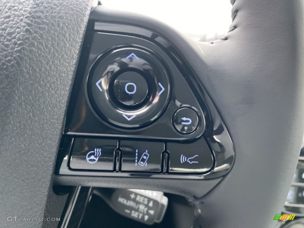 2021 Toyota Prius XLE AWD-e Moonstone Steering Wheel Photo #140705690
