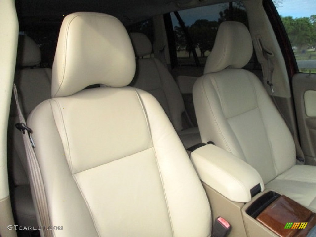 2007 XC90 V8 AWD - Ruby Red Metallic / Sandstone photo #41