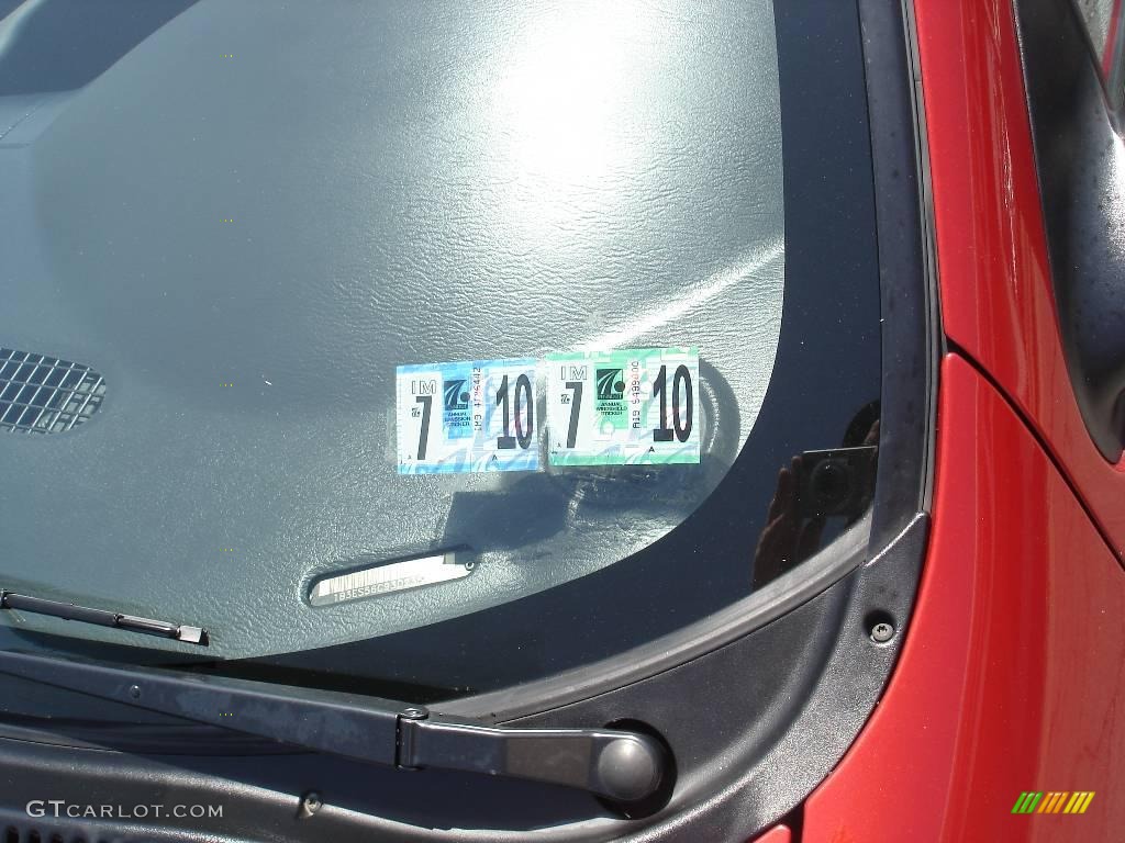 2003 Neon SXT - Blaze Red Crystal Pearl / Dark Slate Gray photo #13
