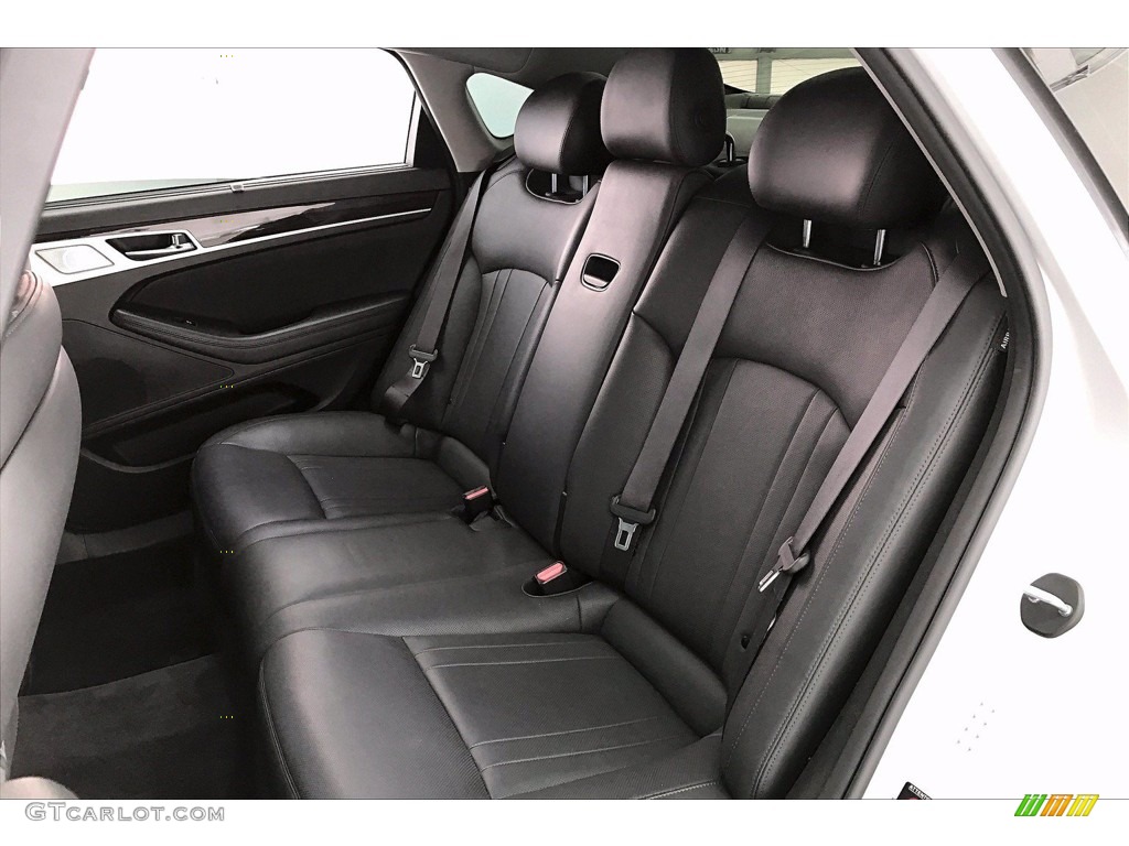2018 Genesis G80 RWD - Santiago Silver / Black photo #20